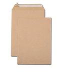 Gpv 609942 - Pochettes kraft brun c4 90g adhesives 229x324mm pefc eco  boite de 250 unites