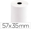 974323 - Bobine thermique q-connect 57mm largeur x 35mm diametre  58gr pour tpe sans bisphenol  a