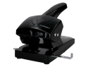 44255 - Perforateur q-connect capacité perforation 65f 2 trous usage intensif coloris noir 220x110mm