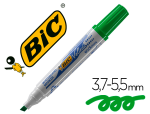 VELLEDA 11378 - Marqueur bic velleda 1751 effaçable pointe biseautée tracé 2/5mm encre base alcool inodore corps plastique vert