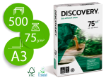 Discovery 31224 - Papier discovery multifonction grand volume sans bourrage a3 75g/m2 blancheur 161 opacité 92 rigidité 100 500 feuilles