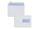 609937 - Enveloppes blanches c5 80g f45adhesives 162x229mm pefc eco  boite de 500 unites