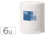 Tork 11000 - Tork papier d'essuyage basic pour distributeur à dévidage  central blanc m2 lot de 6