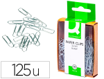 Q-Connect 38721 - Trombone q-connect nickelé 26mm boîte plastique 125 unités  pointu