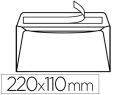 27078 - Enveloppe gpv green dl 110x220mm 75g adhésive coloris blanc boîte 500 unités