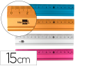 948660 - Règle liderpapel 15cm gamme aluminium coloris assortis