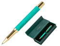 171505 - Roller belius wild west aluminium encre noire coloris vert   dore boite design