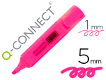 Q-Connect 10848 - Surligneur q-connect tracé 2/5 mm pointe biseautée couleurs éclatantes rose