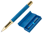 Belius 171499 - Roller belius wild west aluminium encre noire coloris bleu marine dore boite design