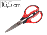 Liderpapel 169014 - Ciseaux liderpapel lame en titane incurvee 16,5 cm       facilite de coupe et          durabilite housse incluse