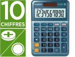 Casio 163889 - Calculatrice casio bureau ms100em gran ecran 10         chiffres euro convertisseur   memoire solaire/pile couleur