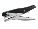 152580 - Pince à agrafer q-connect ergonomique 75x25x175mm 25f agrafes 24/6 et 26/6 coloris chromé/noir