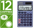 Calculatrice casio poche sl 320ter+ écran géant étui convertisseur monnaie mémoire solaire/pile 70x118.5x8mm 55g