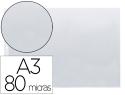 39381 - Pochette q-connect polypropylène lisse 8/100e perforée a3 plié ou a4 297x420mm sachet 10 unités