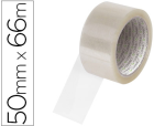 Q-Connect 41322 - Ruban adhesif q-connect economique special emballage  haute adherence 50mmx66m      coloris transparent