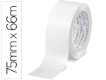 Q-Connect 63585 - Ruban adhesif q-connect polypropylene 45 microns      66mx75mm pour emballage       coloris blanc