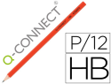 17852 - Crayon graphite q-connect hb corps hexagonal usage courant