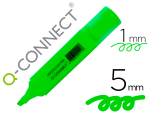 Q-Connect 10846 - Surligneur q-connect tracé 2/5 mm pointe biseautée couleurs éclatantes vert