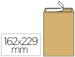 Gpv 38108 - Pochette kraft gpv adhésive économique c5 162x229mm 85g sachet 25 unités