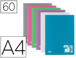 ELBA 47664 - Protège-documents elba hawaï polypropylène couverture rigide a4 porte-étiquette 60 pochettes 120 vues coloris assortis
