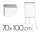 Q-Connect 44248 - Chevalet q-connect extensions latérales surface mélaminée effaçable 70x100cm cadre aluminium auget porte-marqueurs