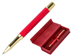 Belius 171495 - Roller belius wild west aluminium encre noire coloris bordeaux dore boite design