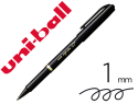 158296 - Feutre uniball sign pen encre super ink couvrante pointe    feutre nylon ogive largeur    trace 1mm coloris noir