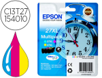 Epson 43542 - Cartouche d'encre original epson c13t27054010 1100 p cyan/magenta/jaune pack 3 couleur