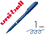 Uni-Ball 158297 - Feutre uniball sign pen encre super ink couvrante pointe    feutre nylon ogive largeur    trace 1mm coloris bleu