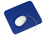Q-Connect 17757 - Tapis souris q-connect standard antidérapant coloris bleu