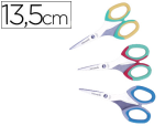 Liderpapel 973103 - Ciseaux liderpapel toucher soft anneaux souples 135mm