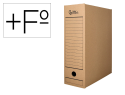 171286 - Boite a archives liderpapel carton recycle 325g/m2 dos    116mm kraft 388x116x275mm