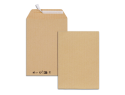 609941 - Pochettes kraft brun c5 90g adhesives 162x229mm pefc eco  boite de 500 unites