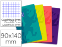 43269 - Carnet agrafé oxford openflex couverture polypropylène 9x14cm 96 pages 90g 5x5mm