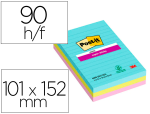 Post-it L/3 STICKY MIA LIG 70F 101X152 BP986