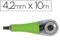 946794 - Correcteur q-connect dévidoir ruban 4.2mmx10m application latérale usage facile grip caoutchouc vis retour arrière