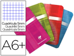 Clairefontaine 22013 - Carnet piqué clairefontaine papier vélin velouté couverture pelliculée lavable 11x17cm 96 pages 90g 5x5mm