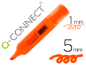 10847 - Surligneur q-connect tracé 2/5 mm pointe biseautée couleurs éclatantes orange