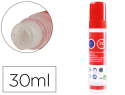 6172 - Colle stylo liderpapel liquide transparente avec embout applicateur papier et tissu collage propre précis 30ml