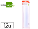 6304 - Bâton de colle liderpapel 7x200mm blister de 12 unités