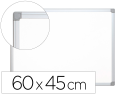 156183 - Tableau q-connect laque magnetique cadre aluminium    ideal colleges bureaux inclus accessoires fixation mur
