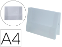 158487 - Boite classement liderpapel polypropylene 750             microns dos rigide 50mm a4    210x297mm coloris transparent