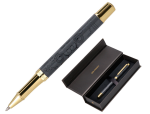Belius 171501 - Roller belius wild west aluminium encre noire coloris noir dore boite design