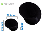 Q-Connect 33927 - Tapis souris q-connect repose-poignet augmente confort facilement nettoyable