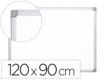 Q-Connect 926611 - Tableau q-connect laqué magnétique cadre aluminium idéal collèges bureaux inclus accessoires fixation mur 120x90cm